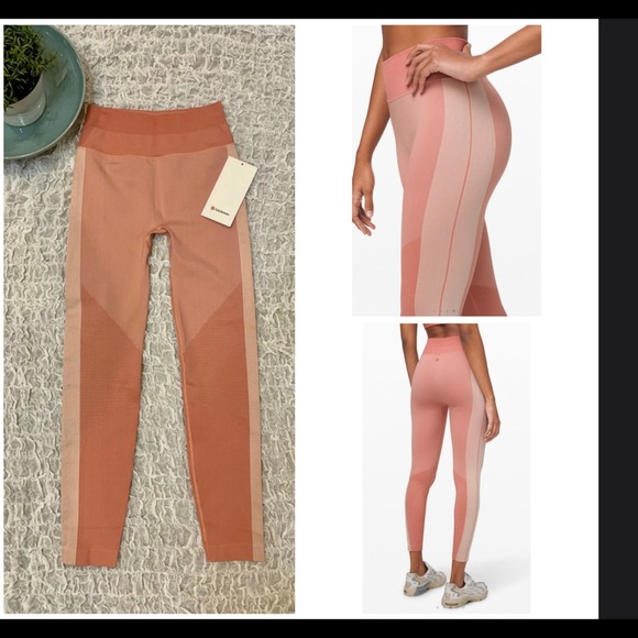 Lululemon Ebb To Train Seamless Yoga Tights 25” - Picture 3 of 7